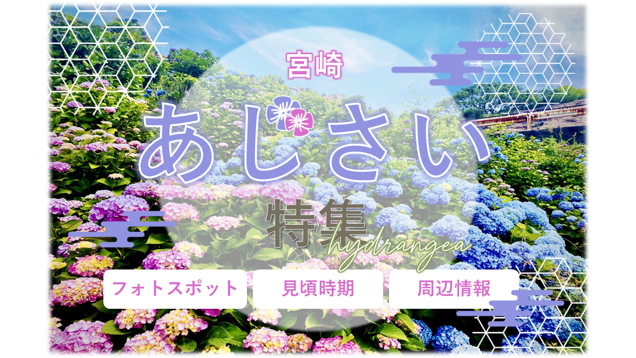 梅雨を彩る！宮崎あじさいおすすめスポット厳選