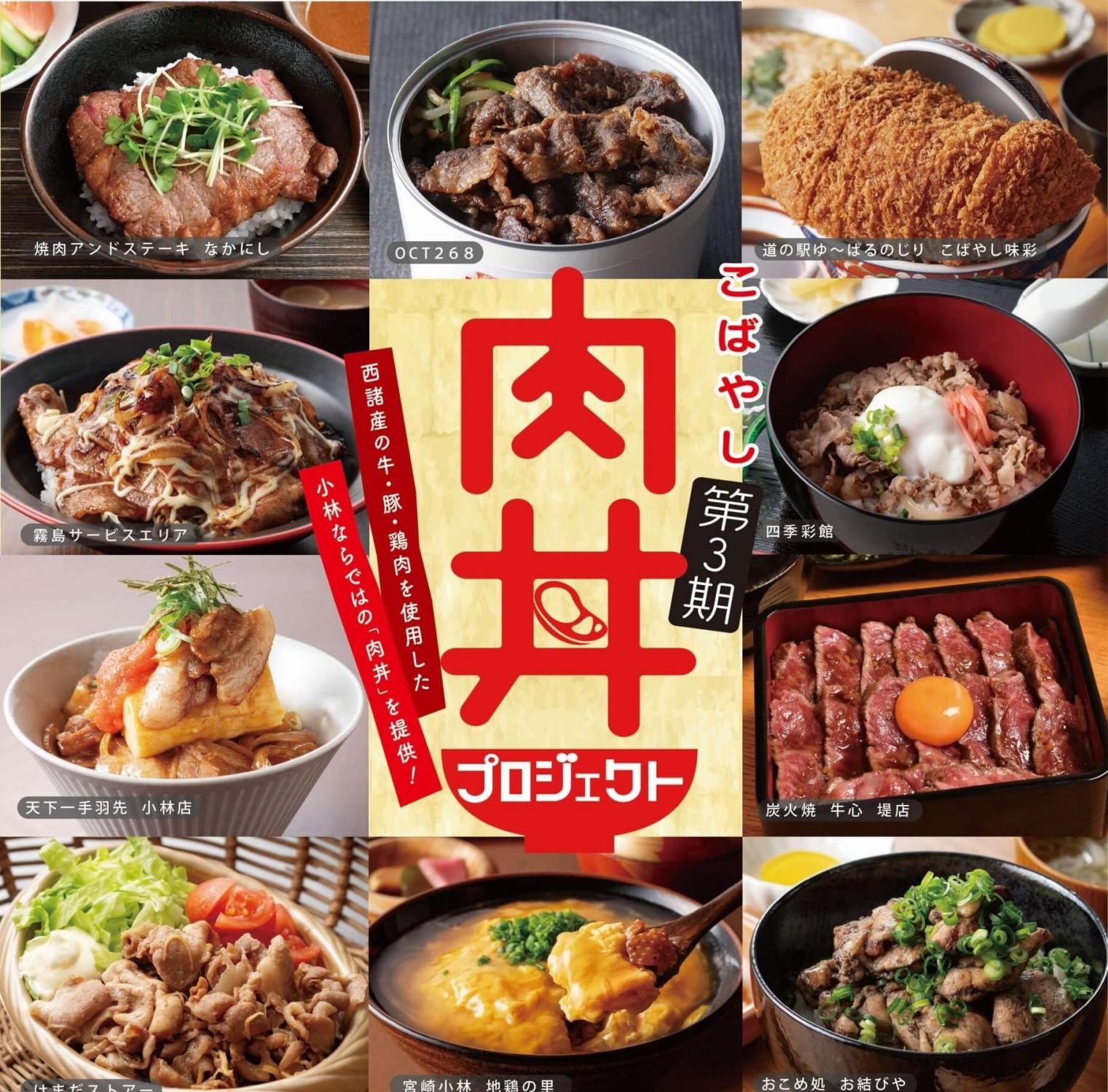 こばやし肉丼プロジェクト（小林市）👆こちらをクリック！