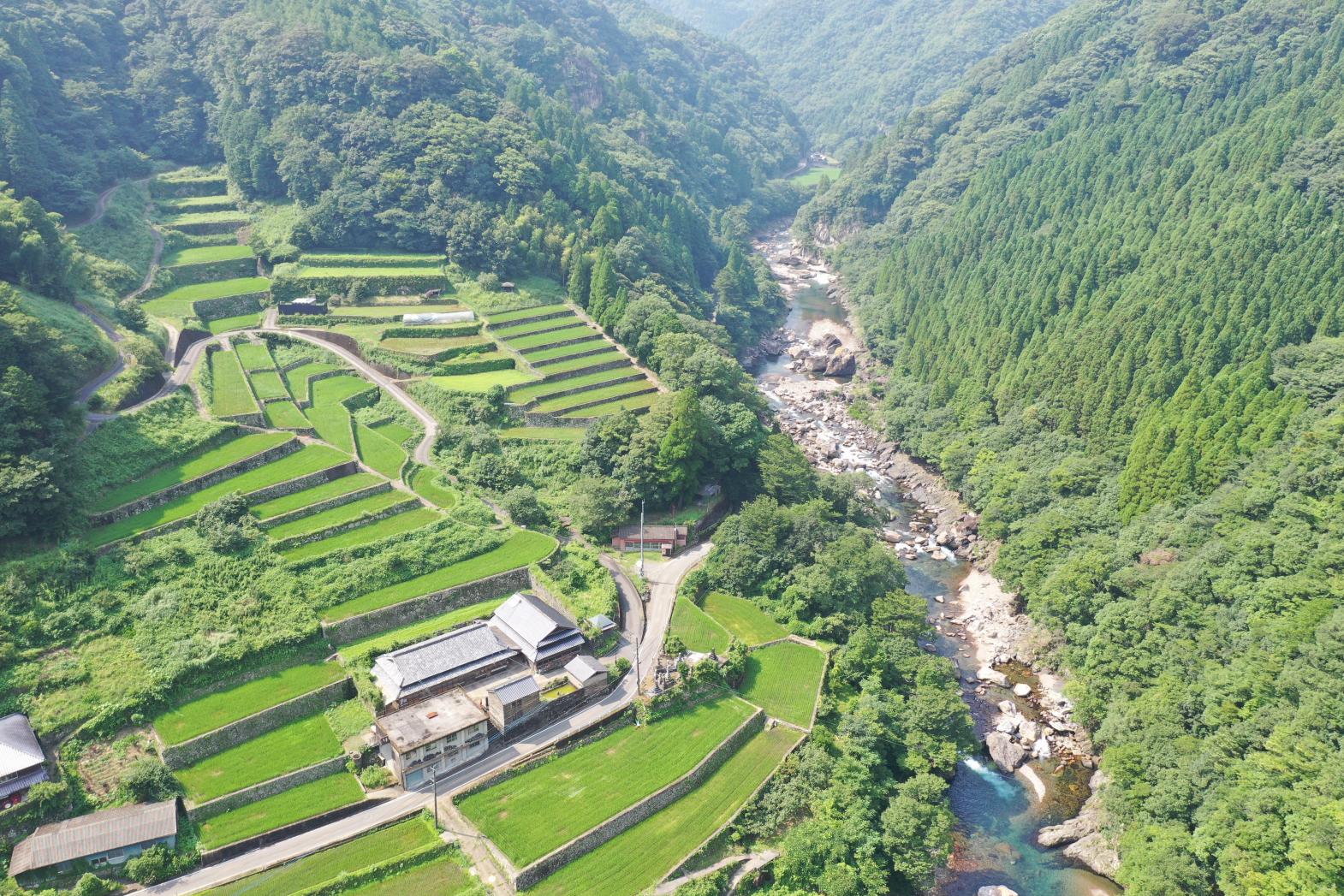 Togawa Tanada (Togawa Rice Terraces) at Ishigaki-no-Mura (Hinokage Town)-1