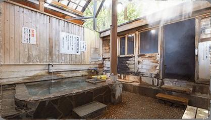 霧島山の麓にある立ち寄り風呂【白鳥温泉上湯　蒸し風呂】（えびの市）-1
