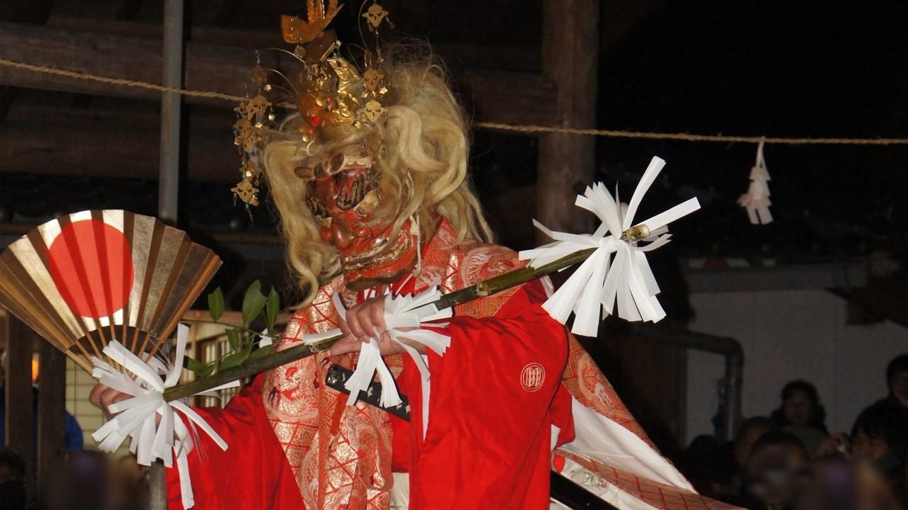 米良の神楽（銀鏡神楽）-1