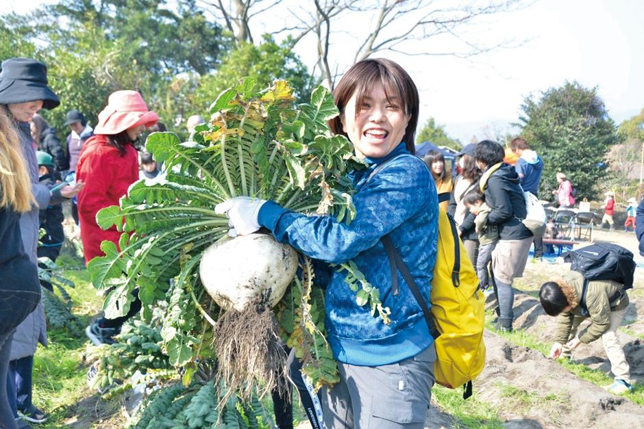  【1日目】活火山桜島の恵み「桜島大根の収穫体験と桜島大根尽くしランチ」（60分） 