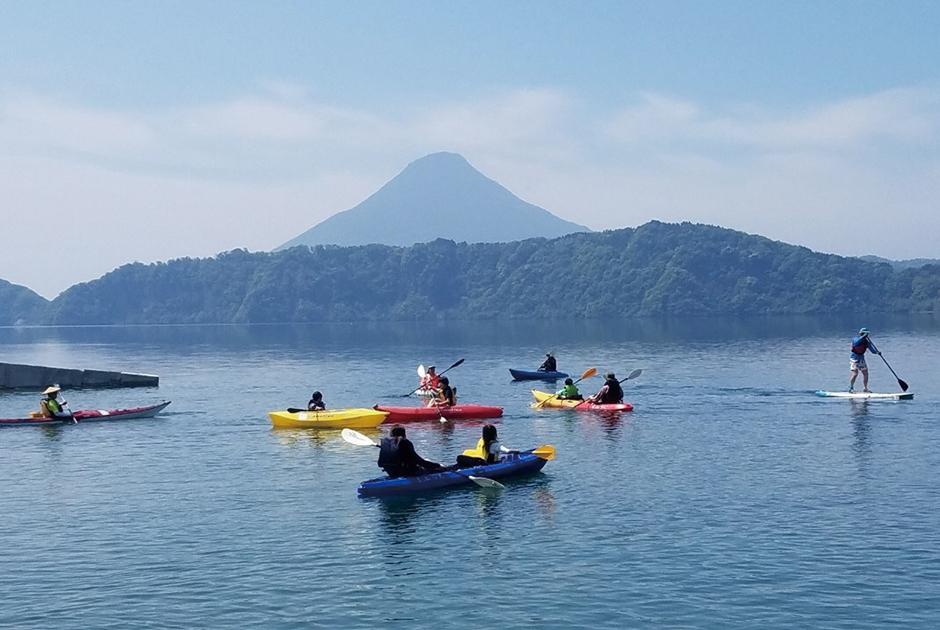  【2日目】九州最大の湖「池田湖カヤック体験（インストラクター付）」（60分） 