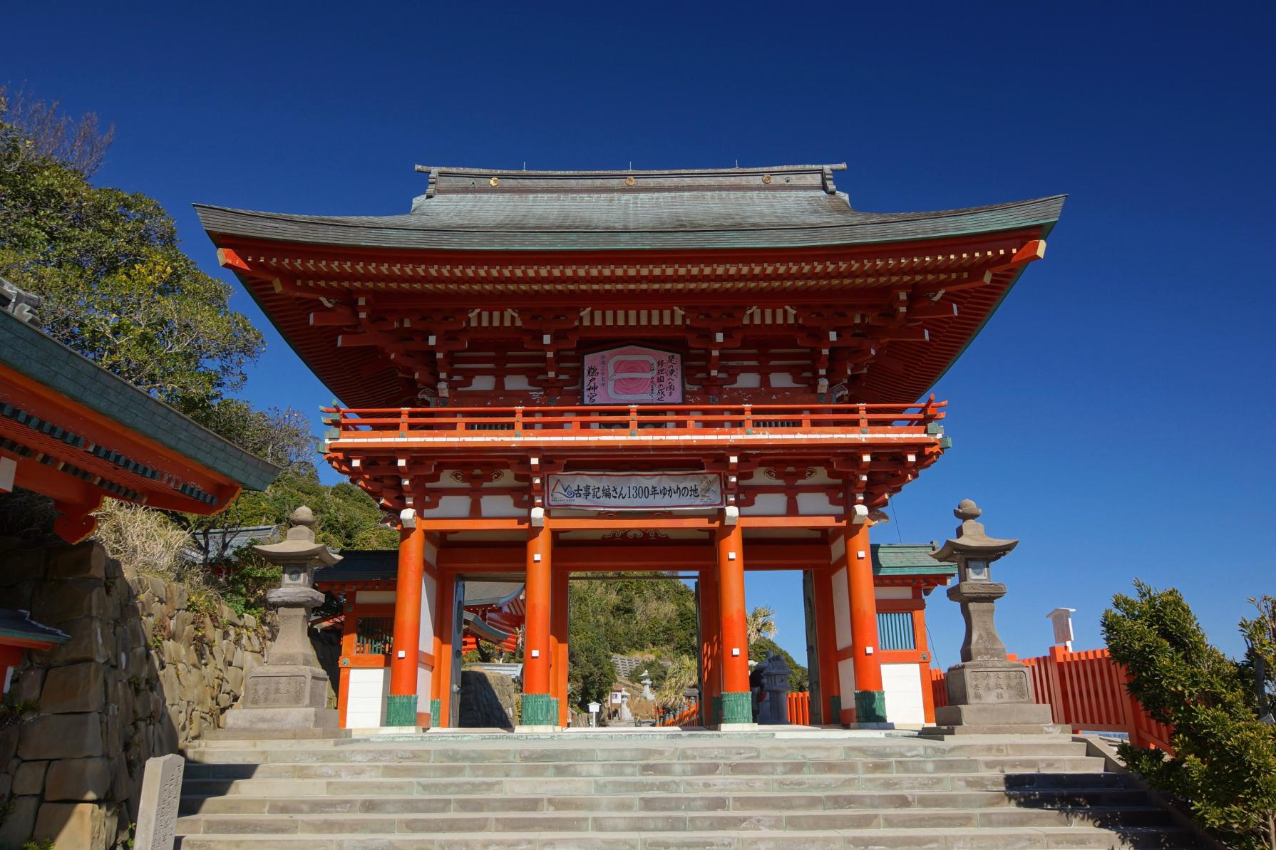 Udo Jingu, a power spot known for “Undamanage”(Nichinan City)-0