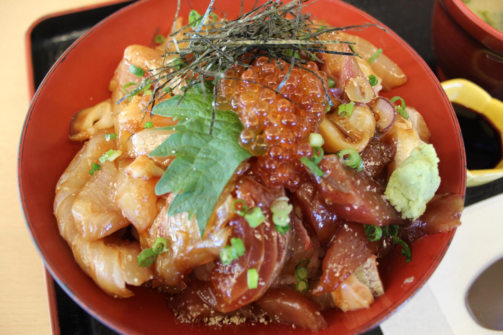 海鮮モノの食べ残しのないように！きたうらら海市場で海鮮ランチを！-2