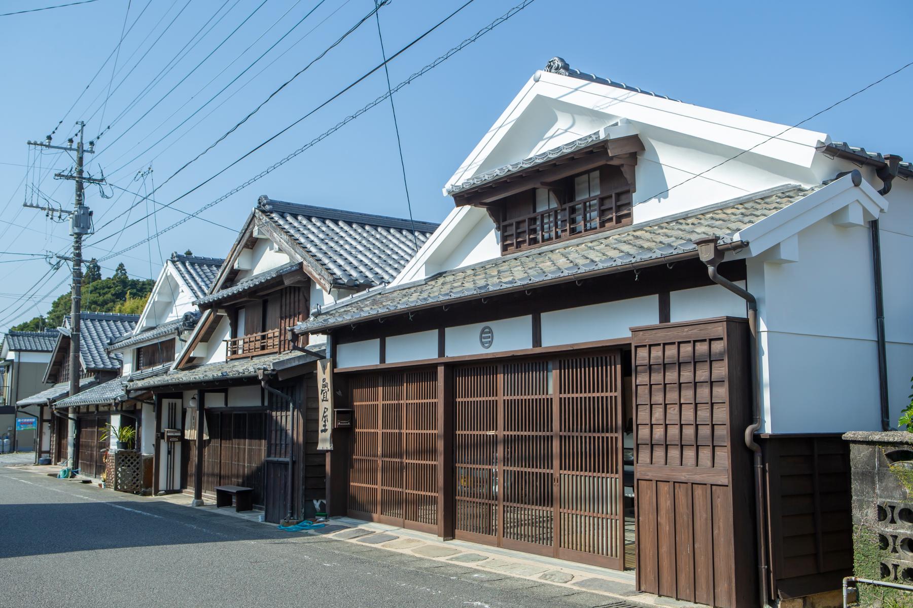 The Mimitsu Historical District features a beautiful townscape of white walls-0