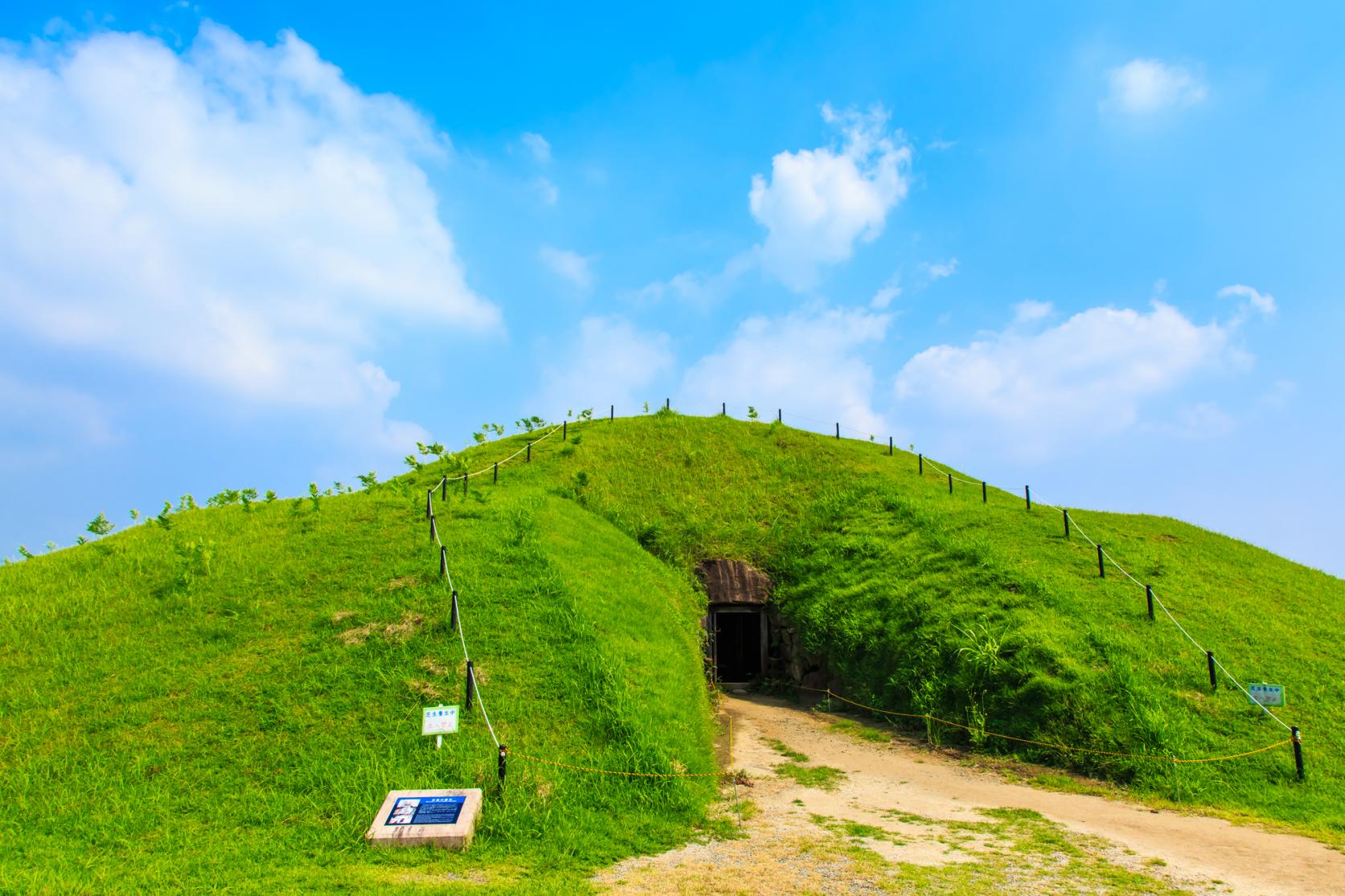 日本最大級！日本遺産認定の「西都原古墳群」-1