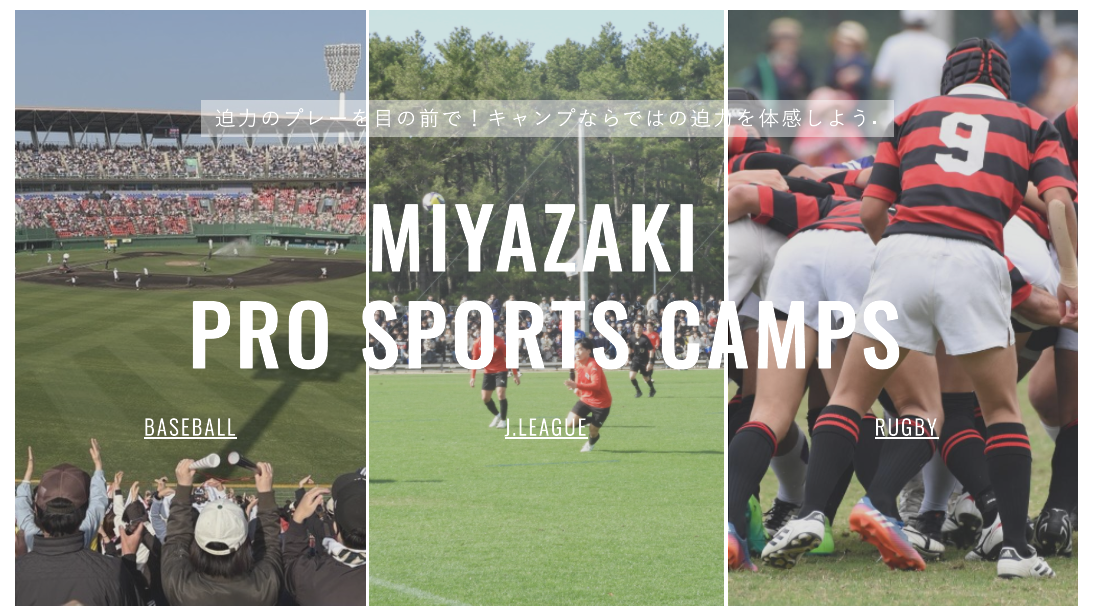 宮崎プロスポーツキャンプ一覧2026｜プロ野球・Jリーグ・ラグビー合宿情報-1