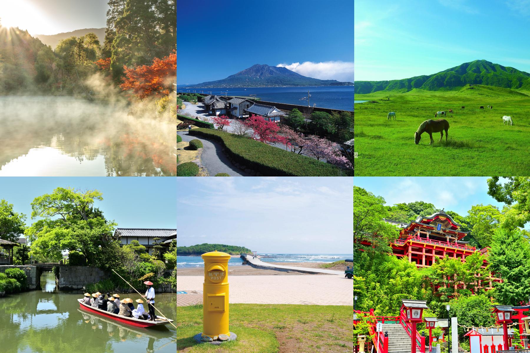 This seven day, six night course starts and ends in Fukuoka, taking you around the Kyushu area and letting you enjoy Miyazaki to the fullest.-1