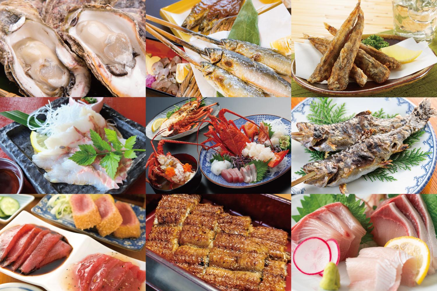 伊勢えびやカツオ、牡蠣、川魚など宮崎県の美味しい魚介類-1