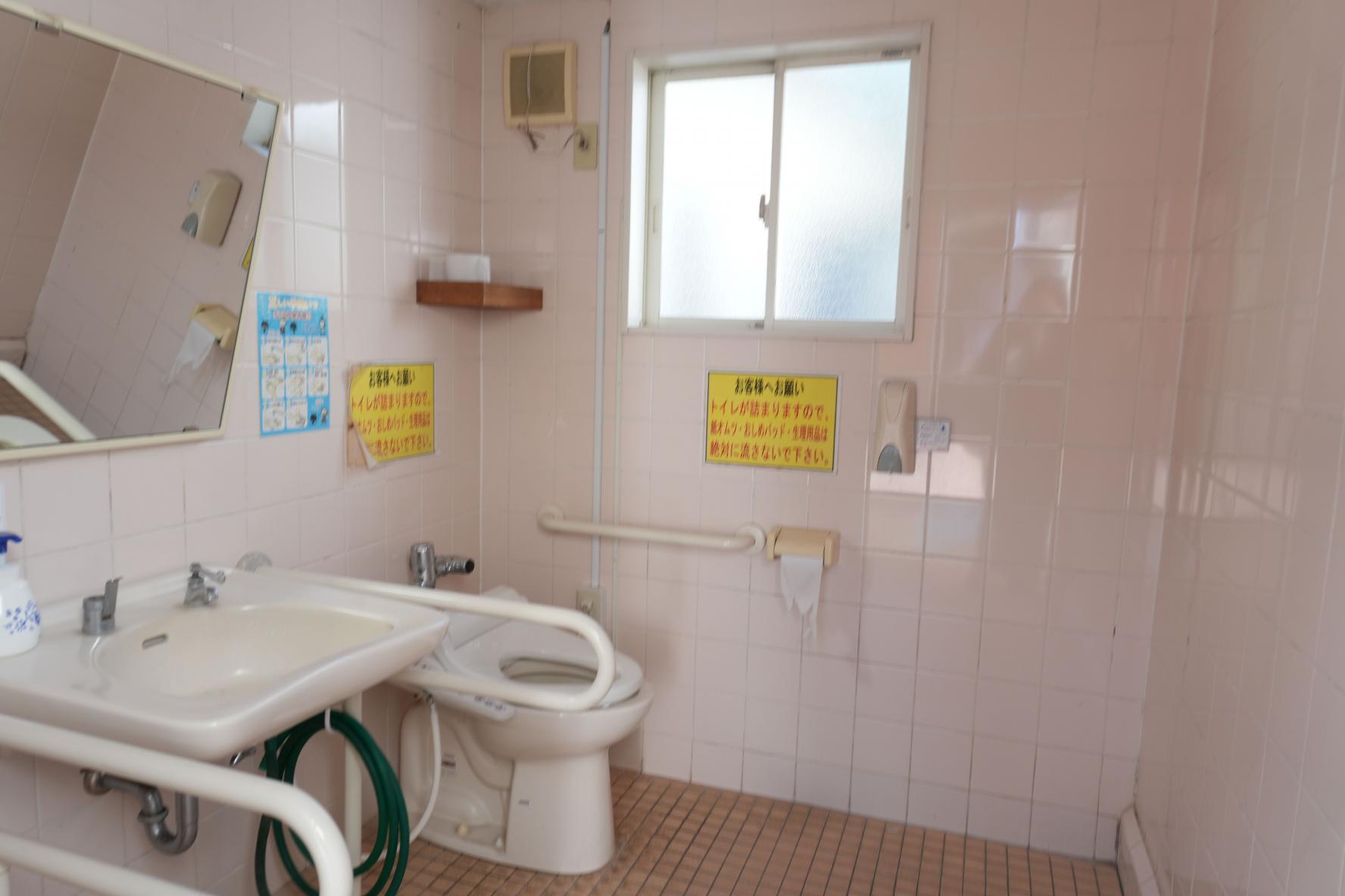 総合案内所裏の多目的トイレ内部（トイレ2）-3