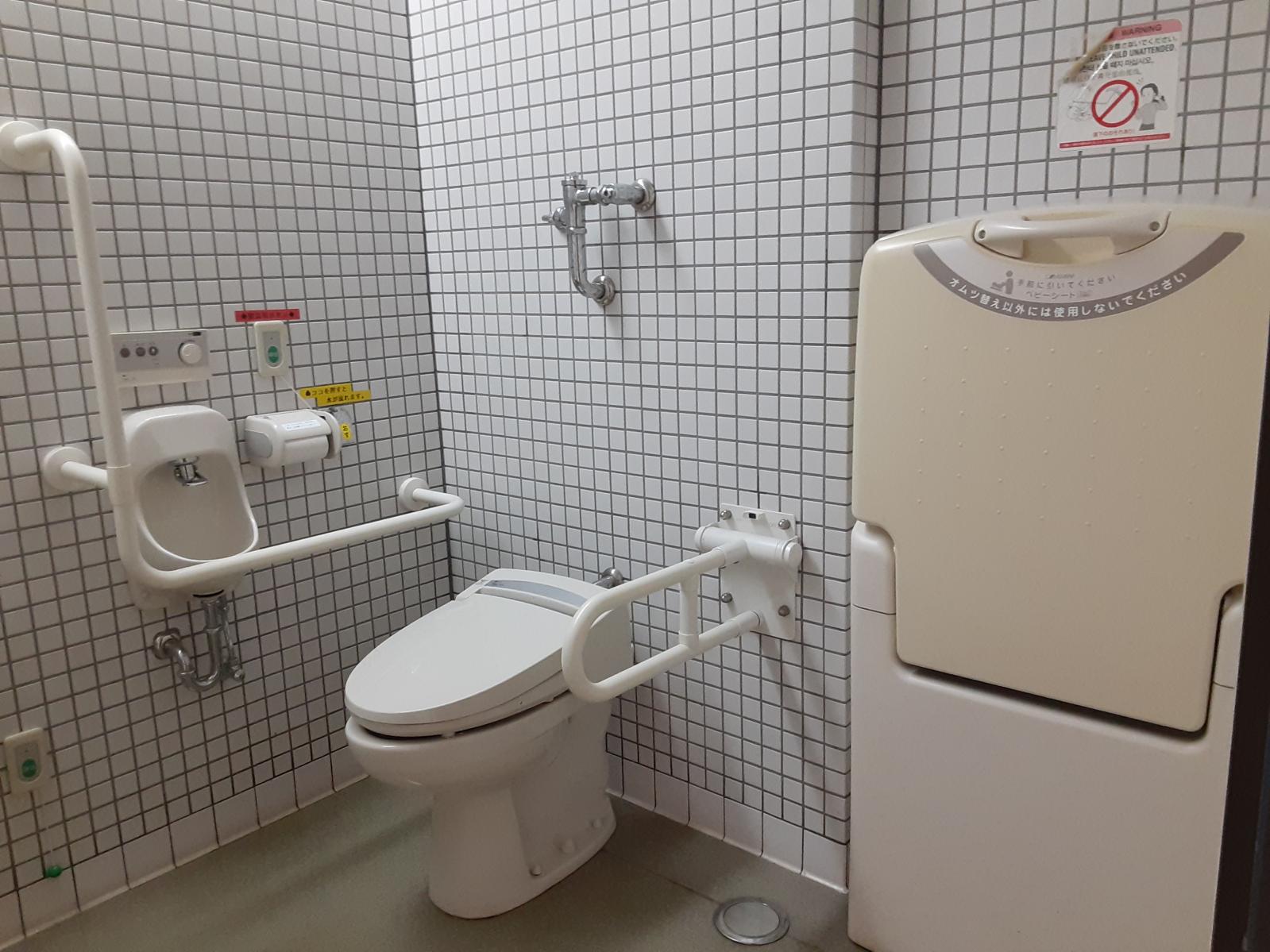 2階学習室横の多目的トイレ内部(トイレ5)-8