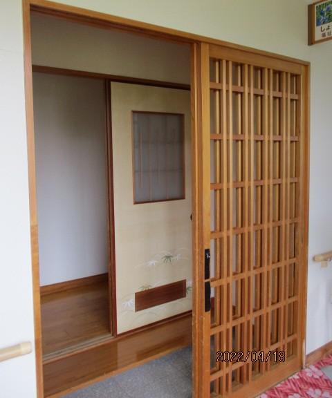 福祉浴室入口-2