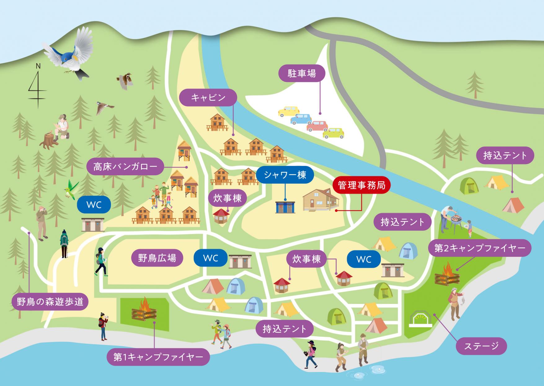 キャンプ村マップ-0