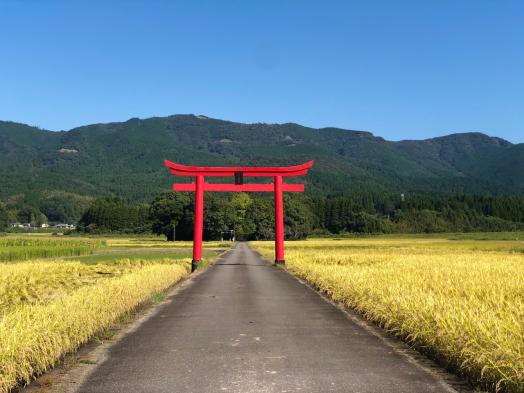 菅原神社（西川北・水流）-1