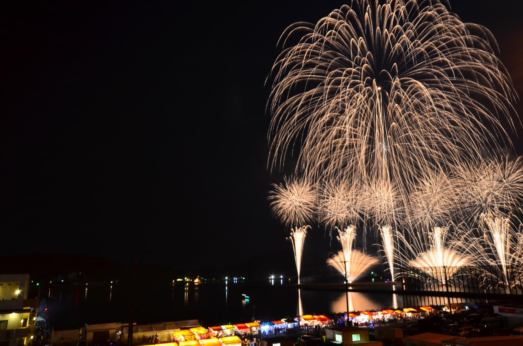 【終了】油津港まつり2024花火大会-2