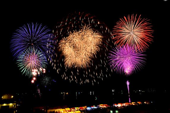 【終了】油津港まつり2024花火大会-3