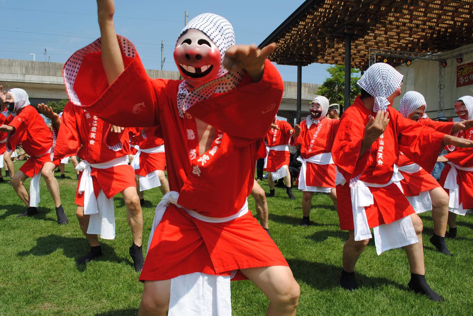 日向ひょっとこ夏祭り-4