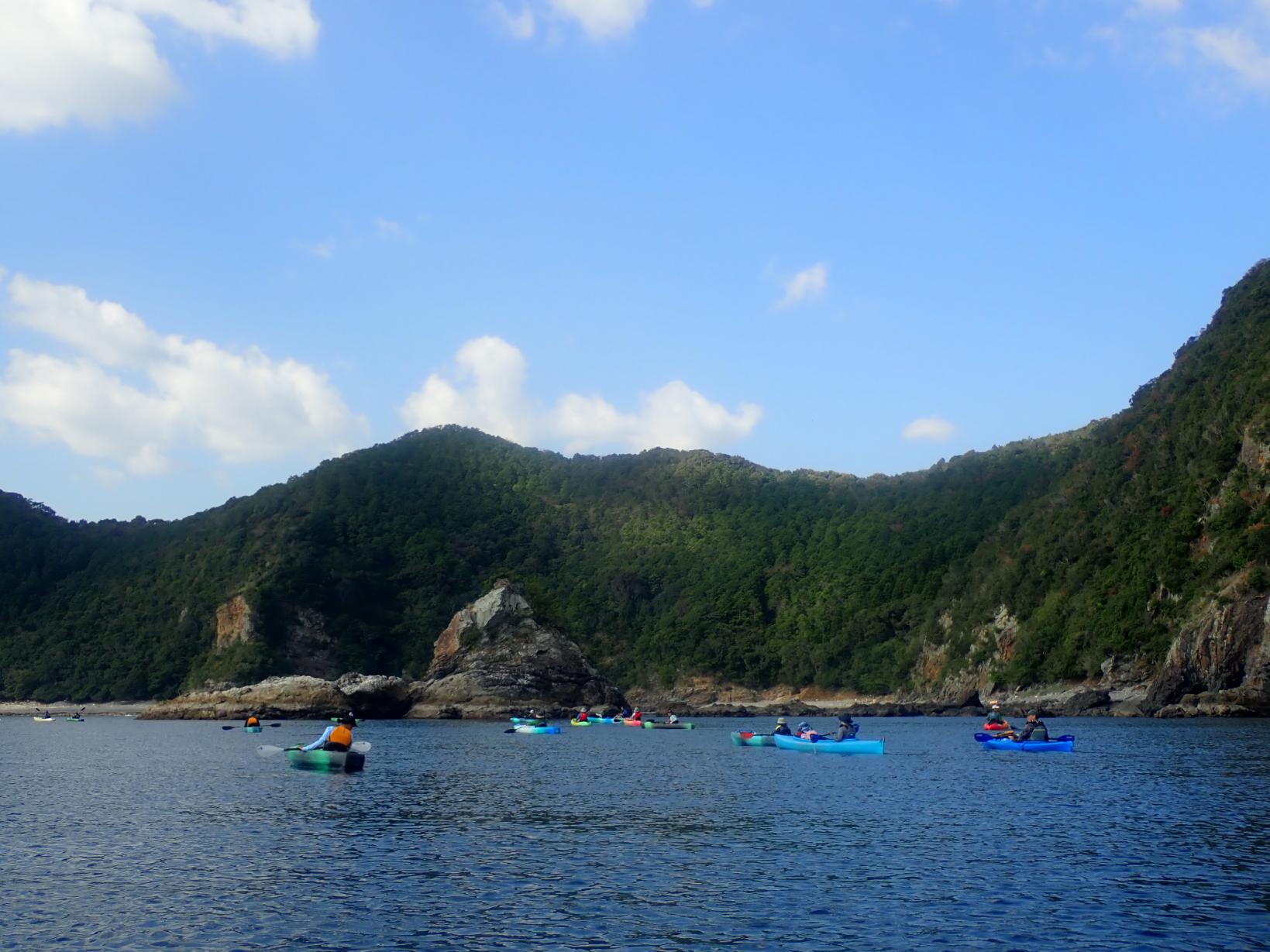 日向松島巡りを満喫！延岡の海でシーカヤック体験-3