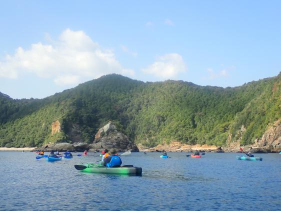 日向松島巡りを満喫！延岡の海でシーカヤック体験-2