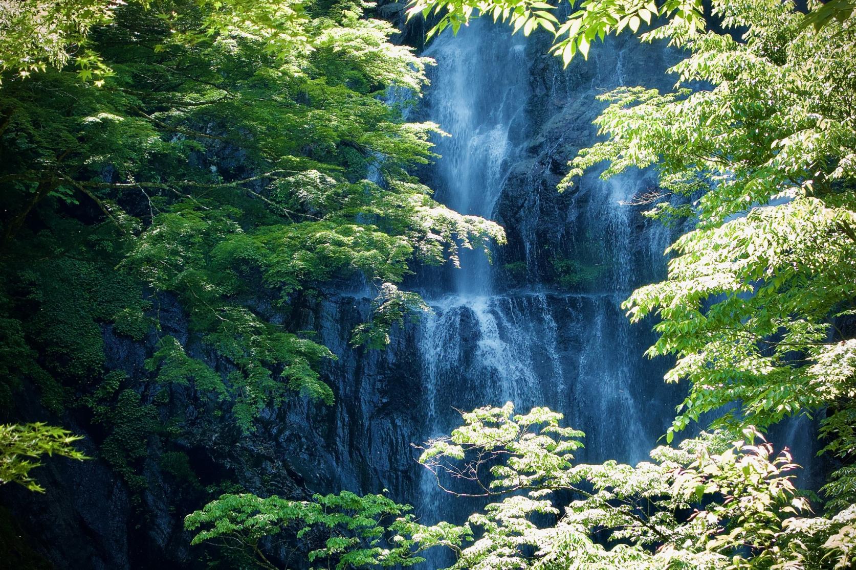 五ヶ瀬の白滝-4