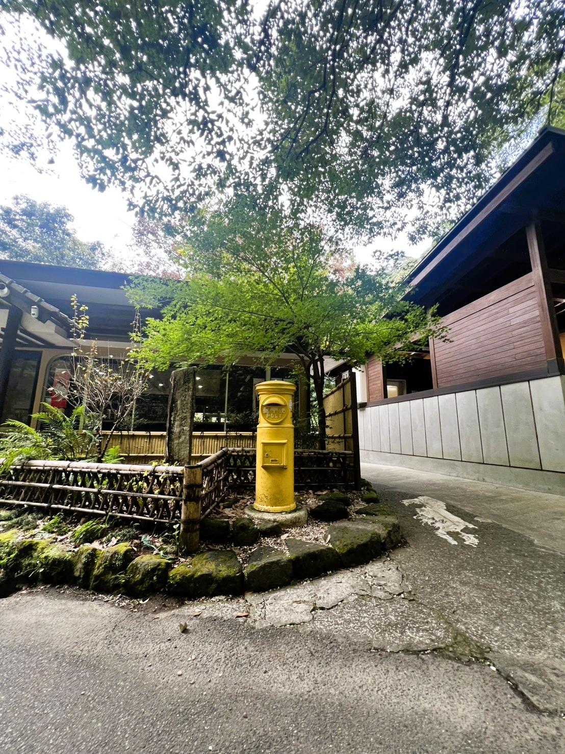 幸せの黄色いポスト（高千穂町）-3