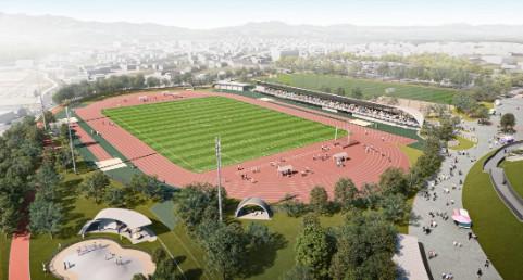 AKAKIRI FIELD（山之口運動公園陸上競技場）