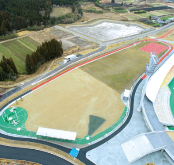 宮崎県山之口投てき練習場