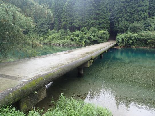 北川管内の沈下橋（潜水橋）-6