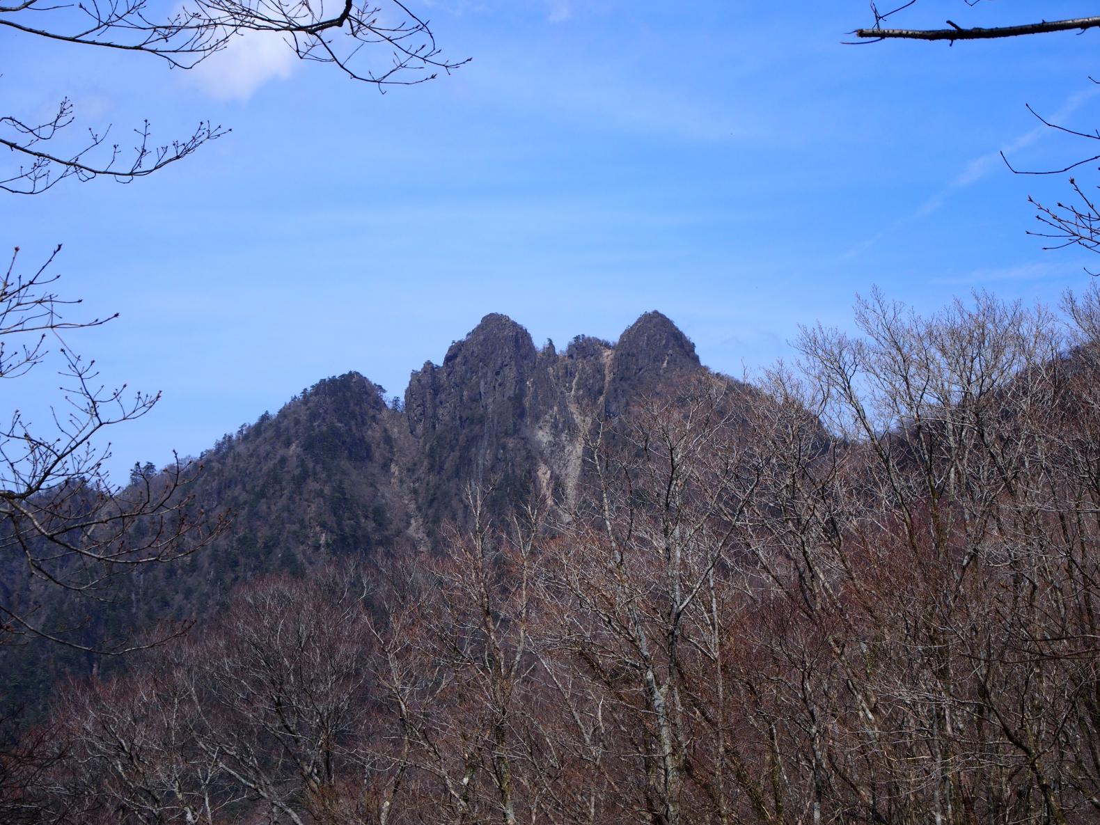 傾山　九折越登山口-1